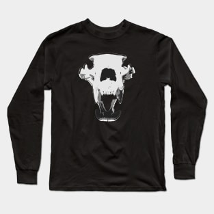 Wolf Skull Long Sleeve T-Shirt